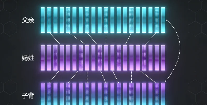 家庭成员在一起阅读基因检测报告