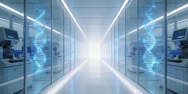 医生与患者正在一起查看并解读基