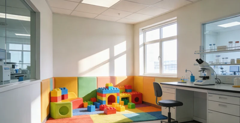 生物信息分析师正在电脑前进行数