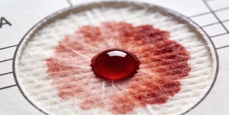 医护人员正在为患者进行静脉采血