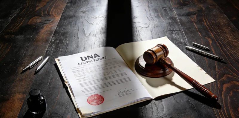 基因检测报告关键指标解读示意图