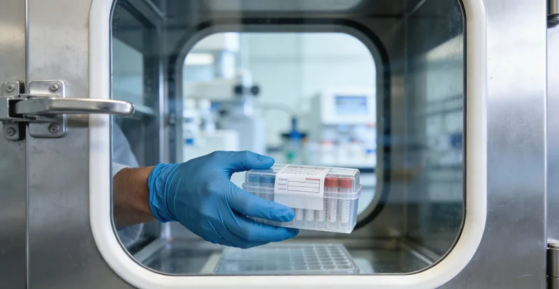 专业医生正在为患者解读基因检测