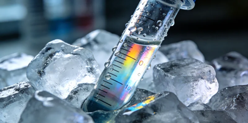 整齐摆放的肠道病原基因检测居家