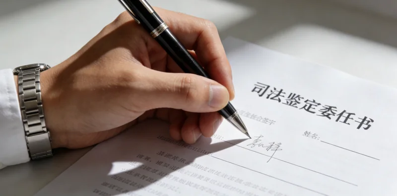 一位武威市民在查看体检报告,面露担忧神色