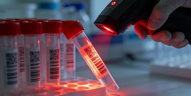 七台河冬季，家长带孩子在医院候