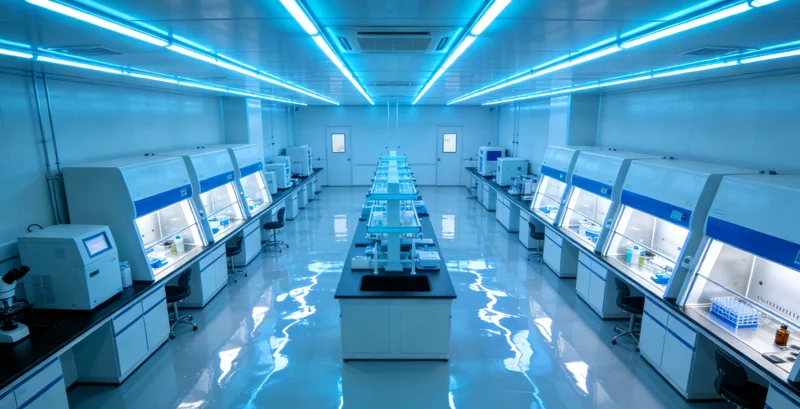 专业实验室人员进行CMV基因检