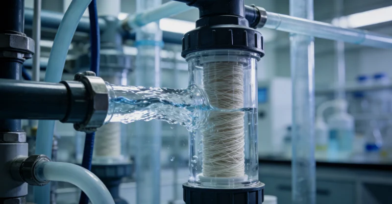 专业基因测序实验室内部环境，技术人员正在操作精密仪器