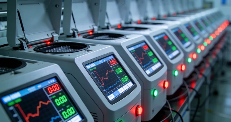 医护人员接受检测技术培训