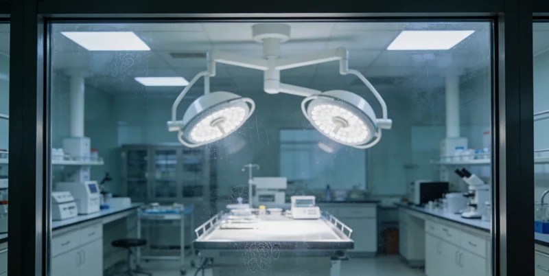 专业基因检测实验室工作场景