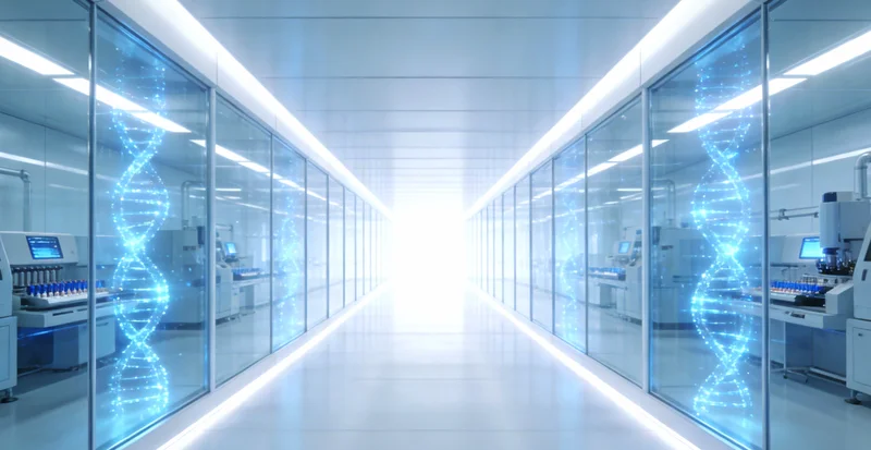 医生正在向患者家属讲解基因检测