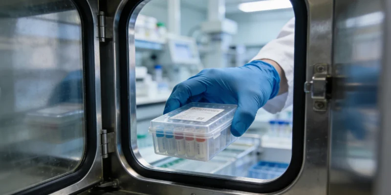 专业人士正在解读基因检测报告