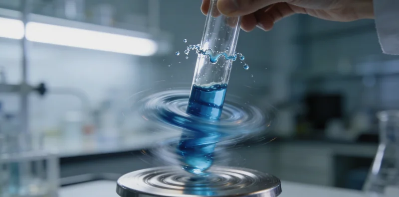 传统培养皿与现代化基因测序仪器