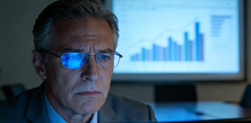 感染科医生正在电脑前仔细查看m