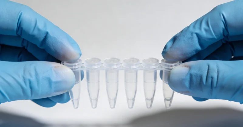 专业人员在温馨环境中为女性解读基因检测报告