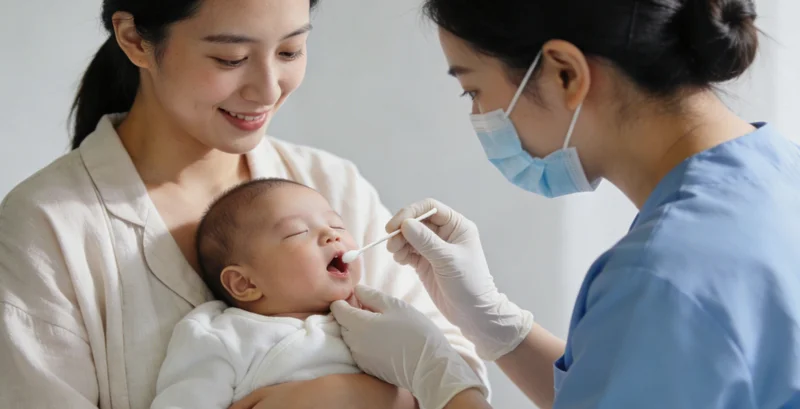 一位康复中的患者面带微笑，准备