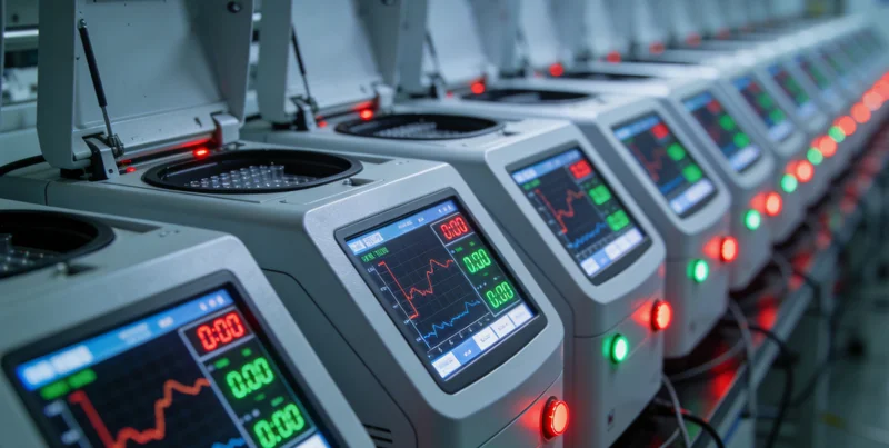 万核基因金昌实验室内，技术人员