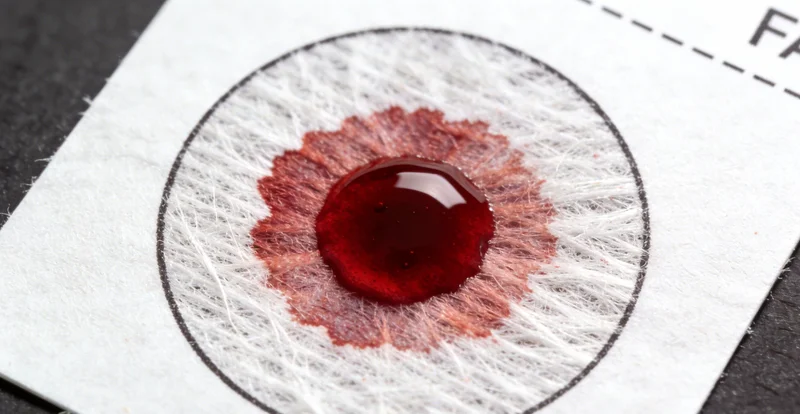 专业人员采集检测样本操作演示