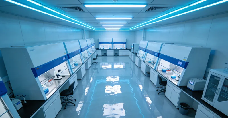 HSV基因检测实验室操作场景