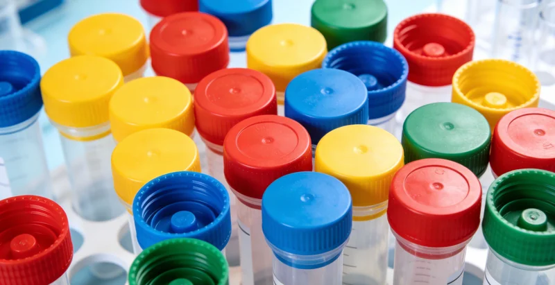 高标准基因检测实验室内部工作场景