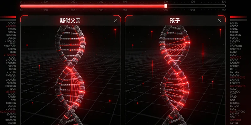 一位女性正在查看健康报告,旁边