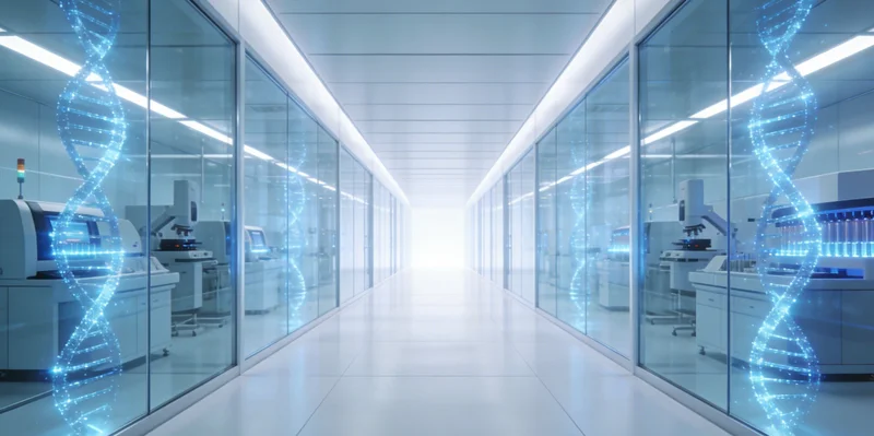 专业人员采集血液样本进行检测