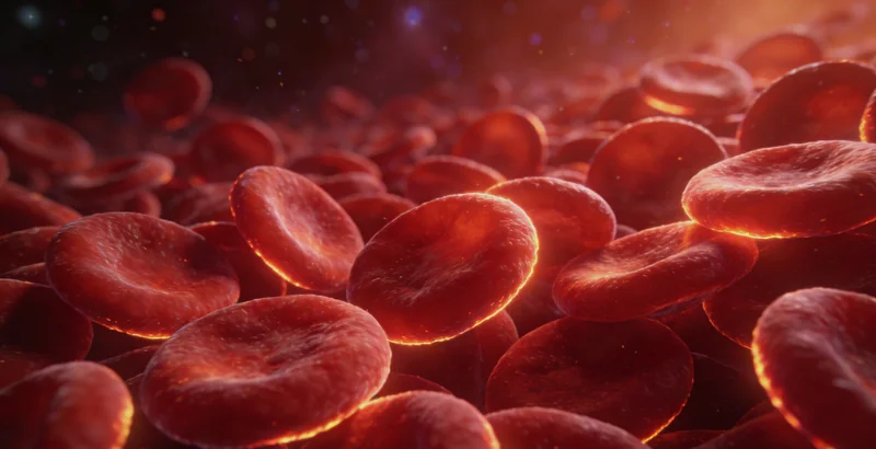 医生正在为出现头痛、发热症状的