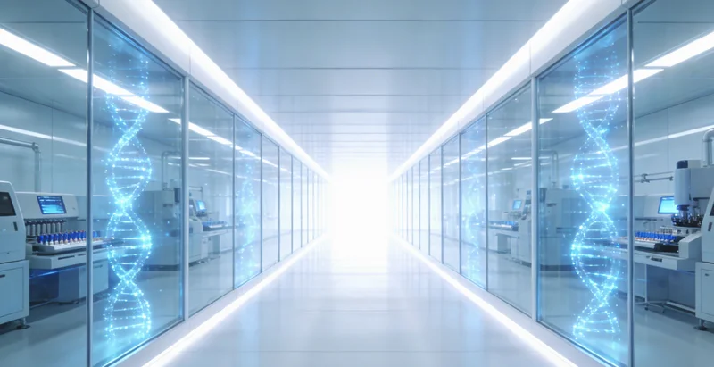 专业护士正在进行上门生物样本采