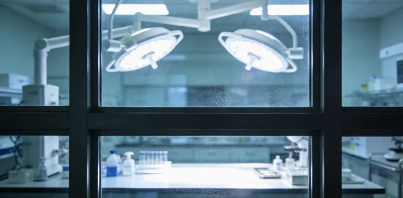 专业基因检测采样操作示意图