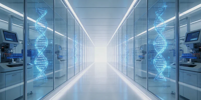 整齐摆放的居家采样检测套盒，旁