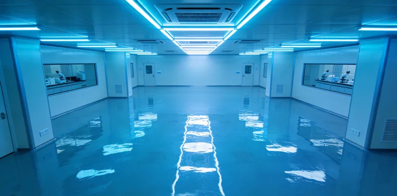 专业实验室内部，技术人员操作精