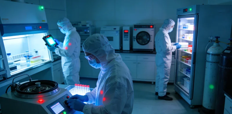 专业咨询人员为患者解读基因检测报告,进行耐心沟通