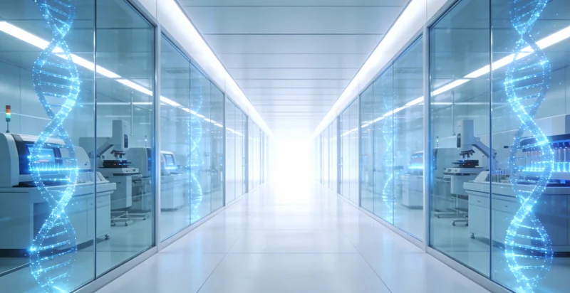 一张展示从采样拭子到检测报告生