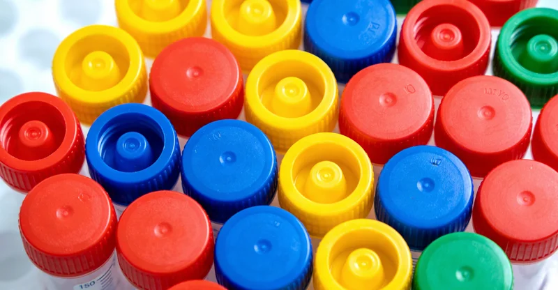 高科技基因测序实验室内部工作场