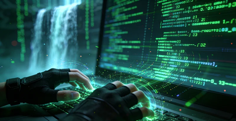 高科技基因测序仪正在工作中