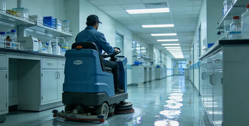 示意图：在家中使用采样工具，并