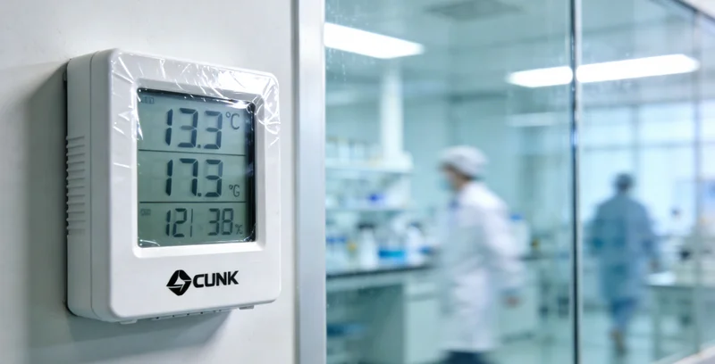 医生正在分析腹腔积液检测报告