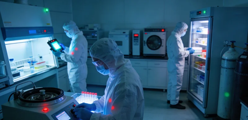 专业人士正在解读基因检测报告