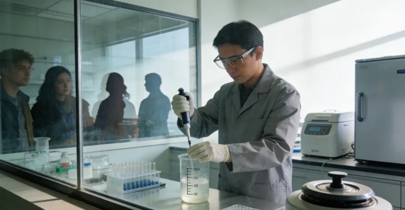 患者在抚顺医院咨询基因检测的场景