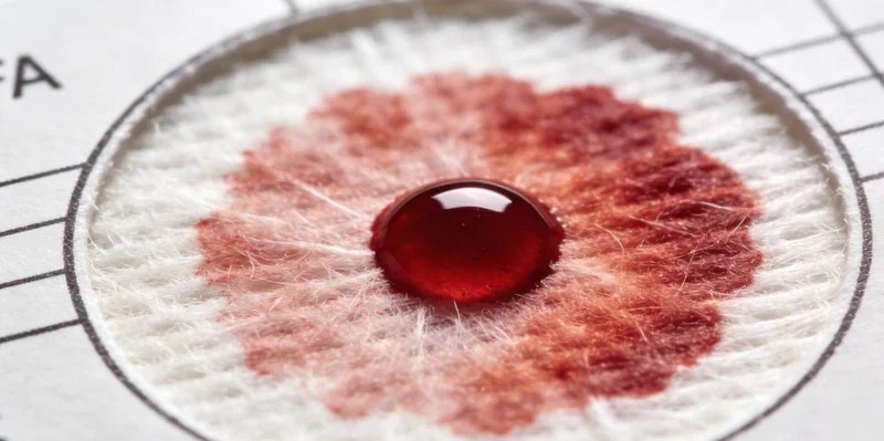 女性进行健康管理的温馨场景