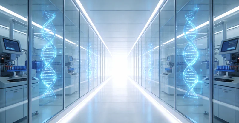 展示基因检测从样本到DNA分析