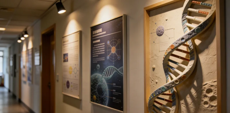 抽象概念图,一侧是健康的大脑神