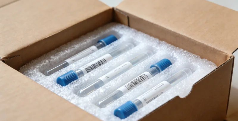 一位年轻人在看体检报告,表情略