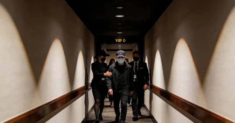 医生正向咨询者讲解检测报告