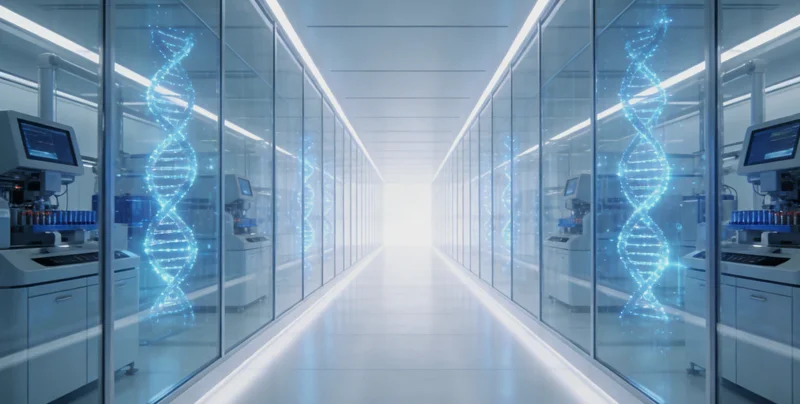 PCR基因扩增过程可视化展示