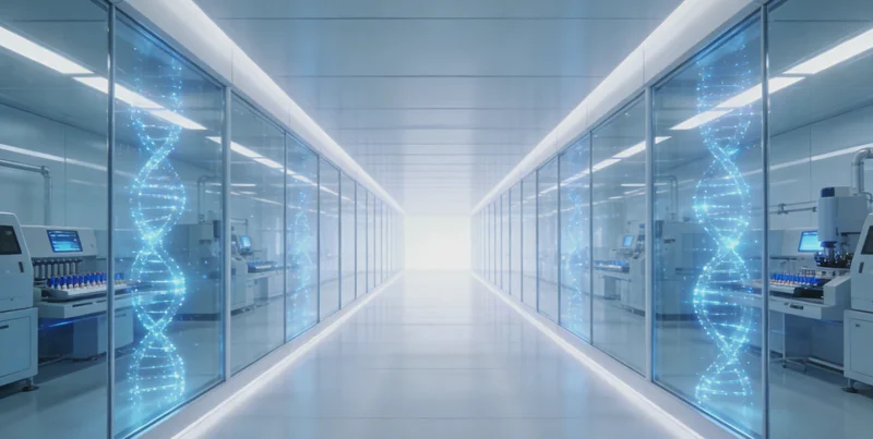 基因检测报告示例，展示阳性阴性