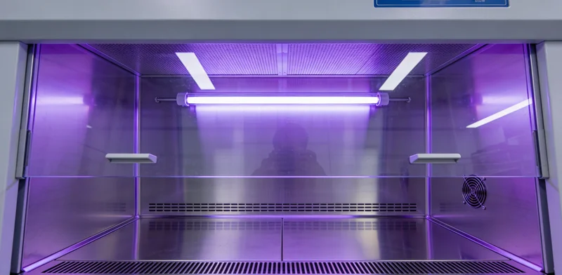 概念图:从放大镜下的基因序列,