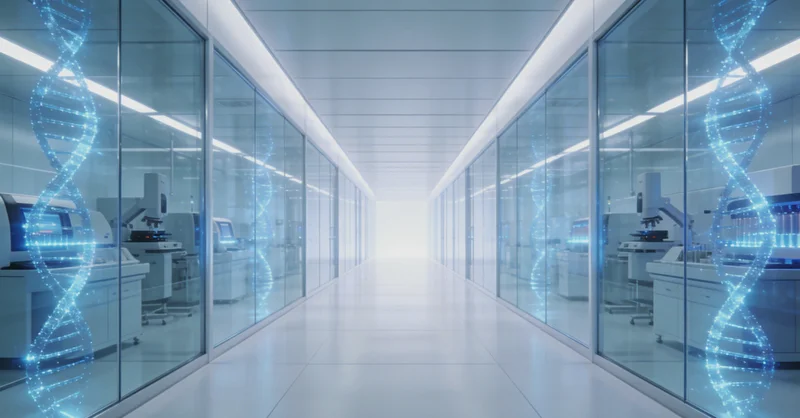 混合感染基因检测完整流程示意图