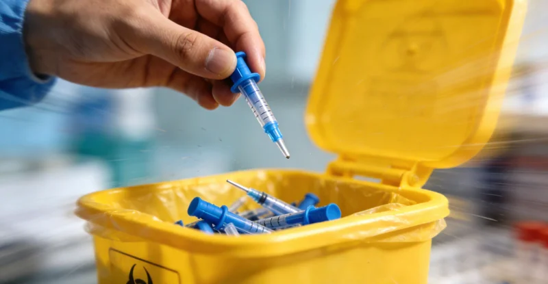 一位医生正在操作支气管镜检查设