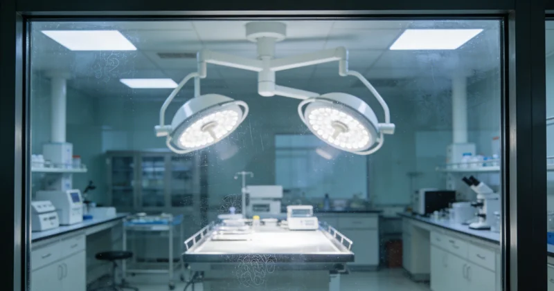 展示便捷的家用采样套装和清晰易