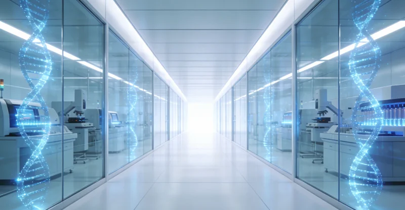 诊室内,医生正指着检测报告向患